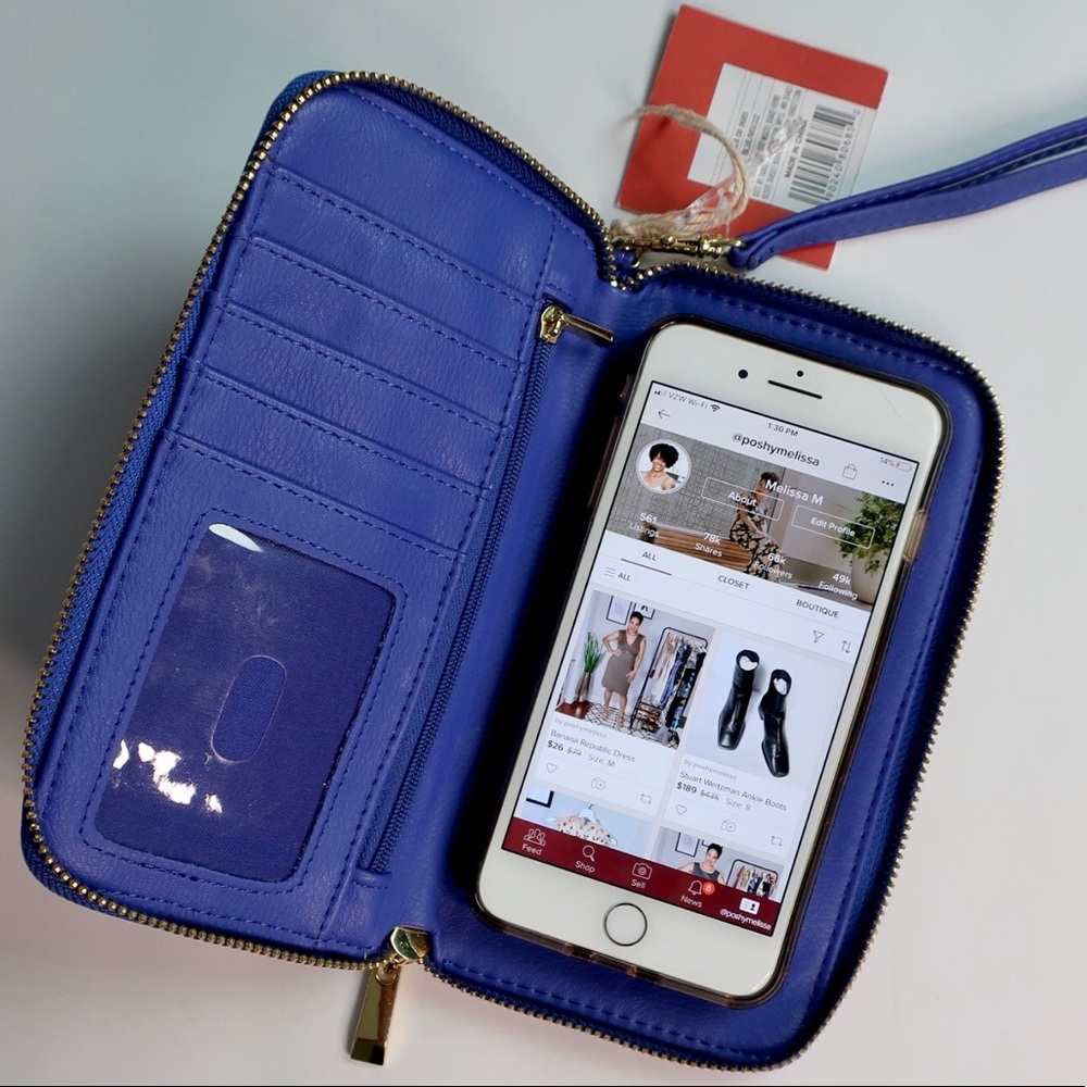 Mossimo Wallet Clutch Wristlet - Picture 8 of 16